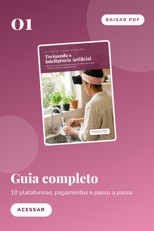 Capa do Guia Treinando a Inteligência Artificial